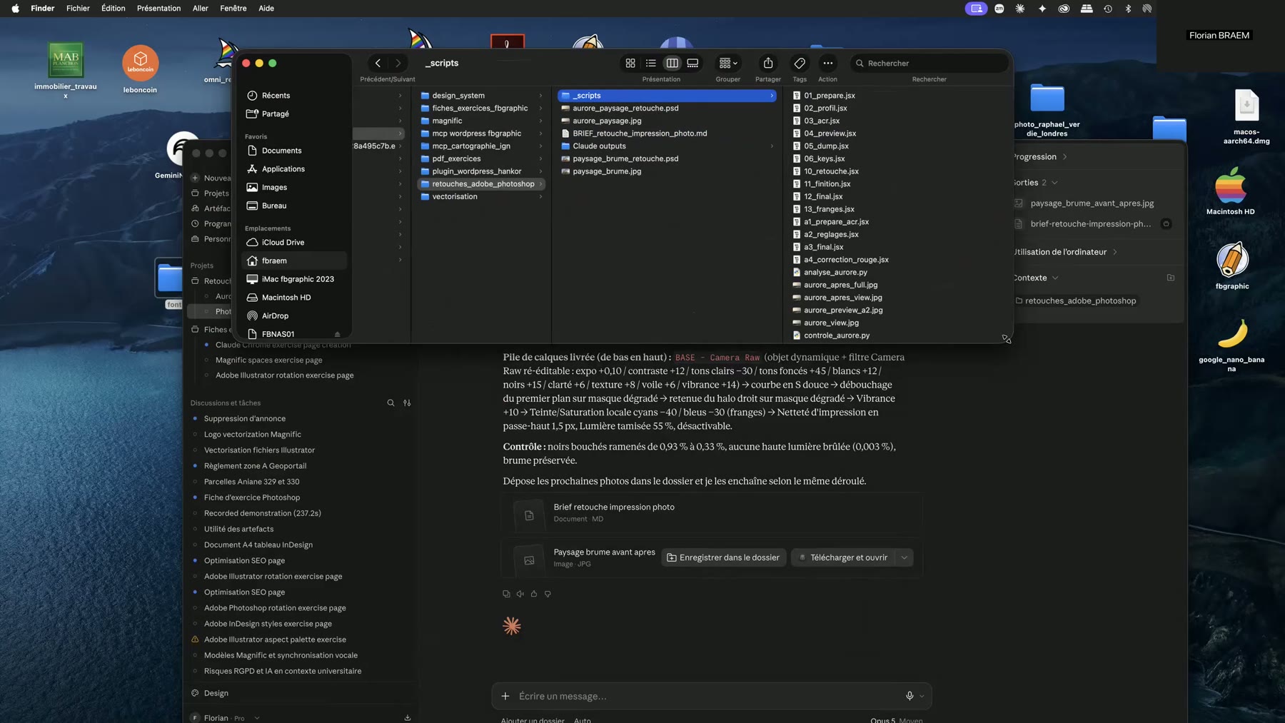 Scripts ExtendScript générés par Anthropic Claude pour automatiser Adobe Photoshop Scripts ExtendScript générés par Anthropic Claude pour automatiser Adobe Photoshop
